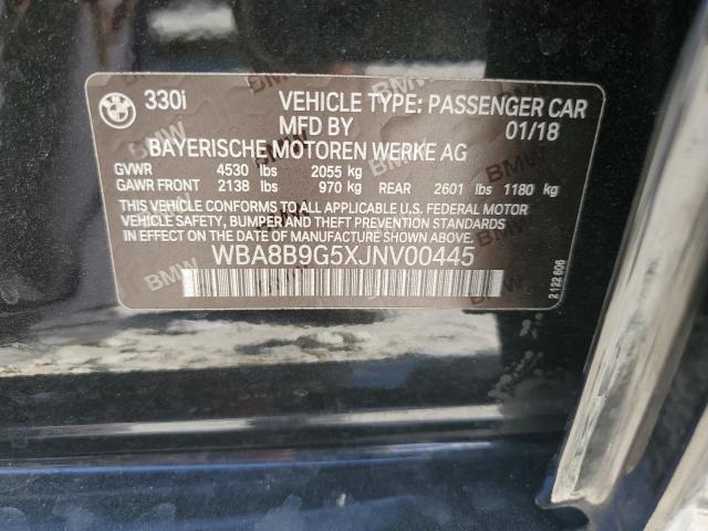 WBA8B9G5XJNV00445 BMW 330 I