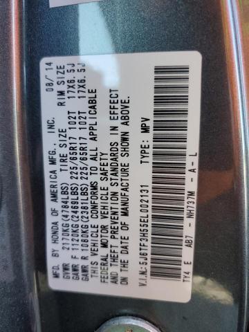 5J6TF3H55EL002131 Honda Crosstour Exl
