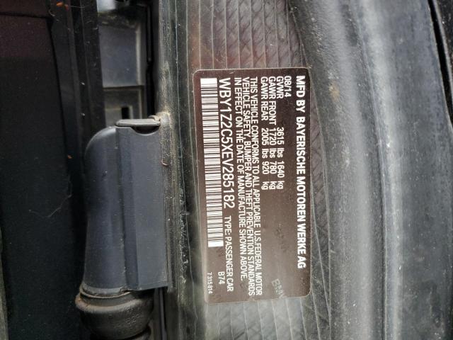 WBY1Z2C5XEV285182 BMW I3 Bev
