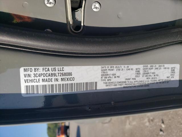 3C4PDCAB9LT268086 Dodge JOURNEY SE