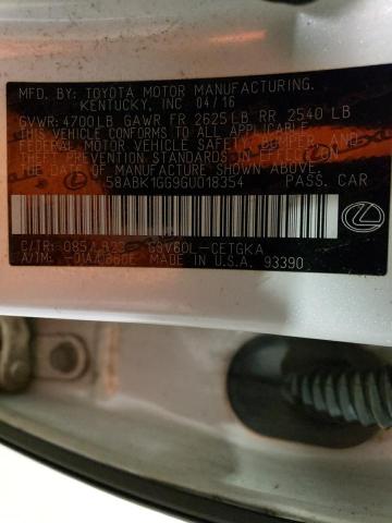 58ABK1GG9GU018354 Lexus ES 350