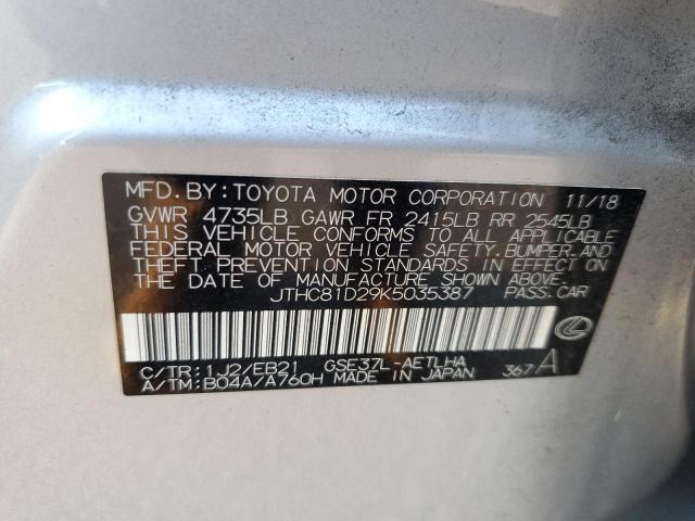 JTHC81D29K5035387 Lexus IS 300