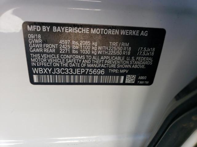 WBXYJ3C33JEP75696 BMW X2 Sdrive28i