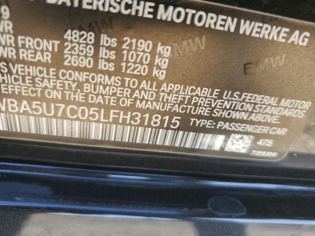 WBA5U7C05LFH31815 BMW M340I