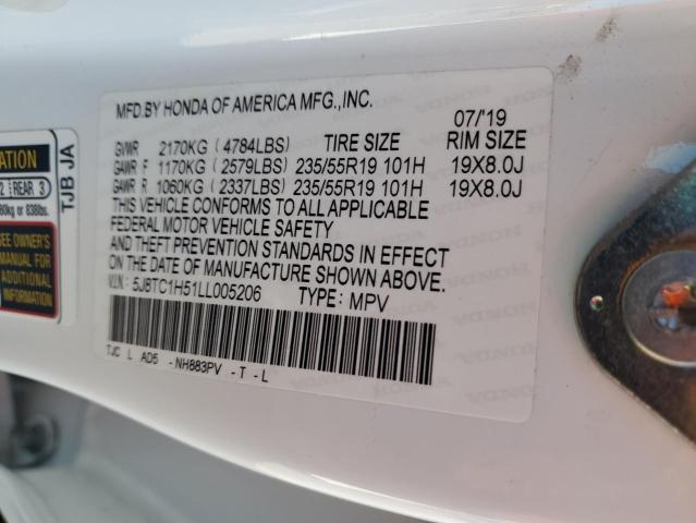 5J8TC1H51LL005206 Acura Rdx Technology