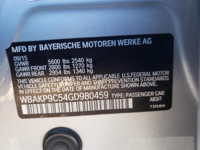 WBAKP9C54GD980459 BMW 550 Xi
