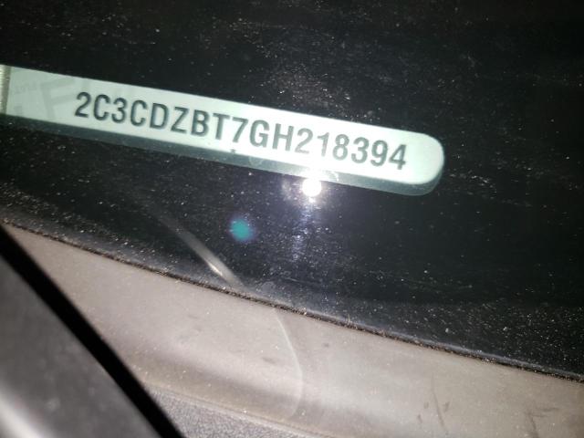 2C3CDZBT7GH218394 Dodge Challenger R/t