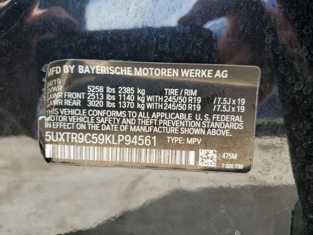 5UXTR9C59KLP94561 BMW X3 Xdrive30i