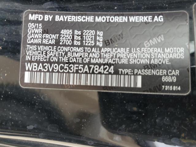 WBA3V9C53F5A78424 BMW 428 XI