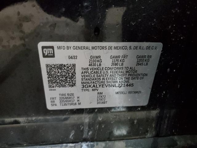 3GKALYEV5NL221445 GMC Terrain At4