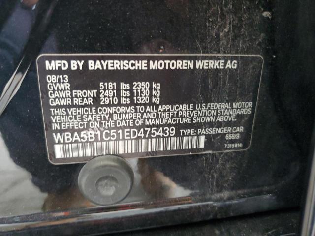 WBA5B1C51ED475439 BMW 535 I