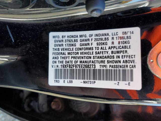 19XFB2F97EE268273 Honda CIVIC EXL