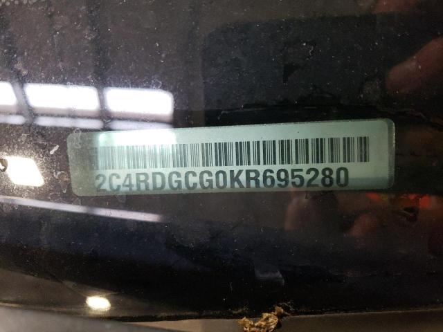 2C4RDGCG0KR695280 Dodge Grand Caravan Sxt