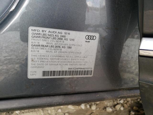 WA1C2AFP9HA070713 Audi Q5 PREMIUM