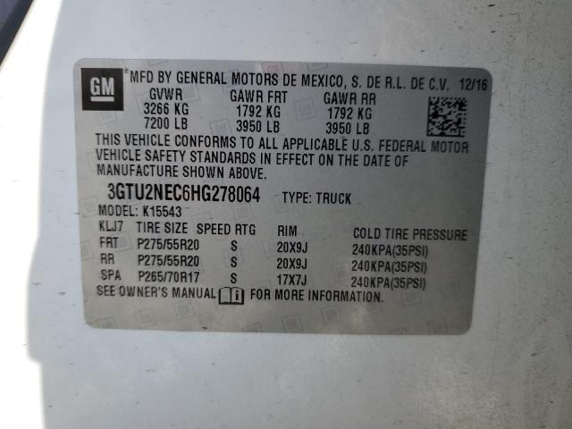 3GTU2NEC6HG278064 GMC Sierra K1500 Slt