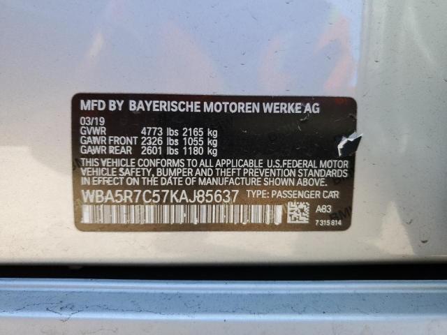 WBA5R7C57KAJ85637 BMW 330XI