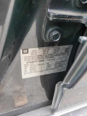 1GTG6BE33F1134922 GMC CANYON SLE