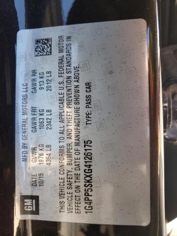 1G4PP5SKXG4126175 Buick Verano