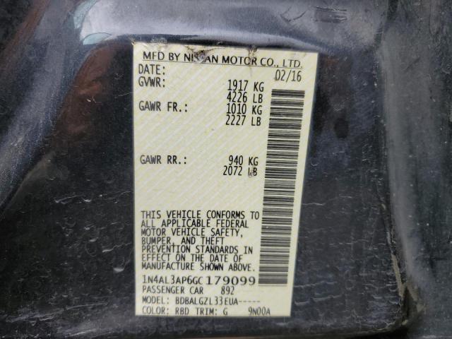 1N4AL3AP6GC179099 Nissan ALTIMA 2.5