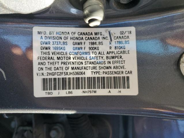 2HGFC2F5XJH536064 Honda Civic Lx