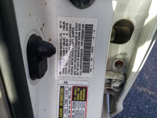 JHMZE2H3XES002769 Honda Insight