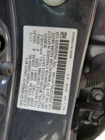 2HGFC2F65LH511049 Honda Civic Lx