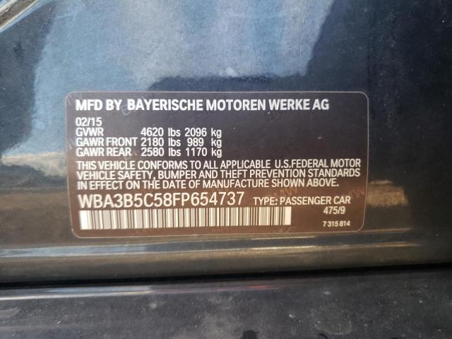 WBA3B5C58FP654737 BMW 328 Xi Sulev