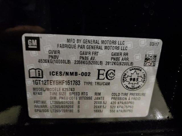 1GT12TEY6HF161783 GMC Sierra K2500 Slt