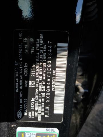 5XXGM4A71EG333447 KIA Optima Lx