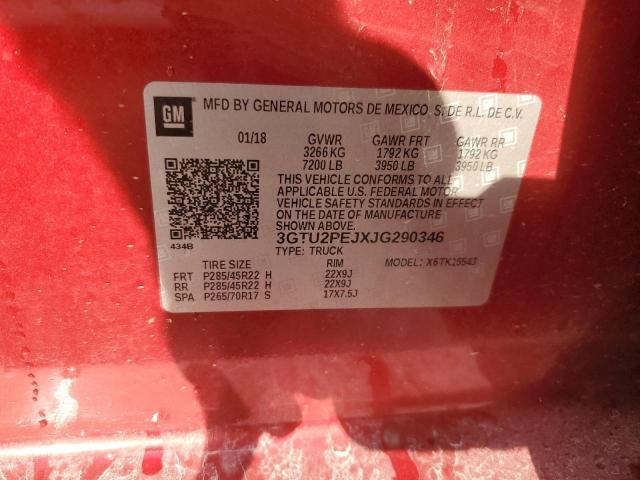 3GTU2PEJXJG290346 GMC Sierra K1500 Denali