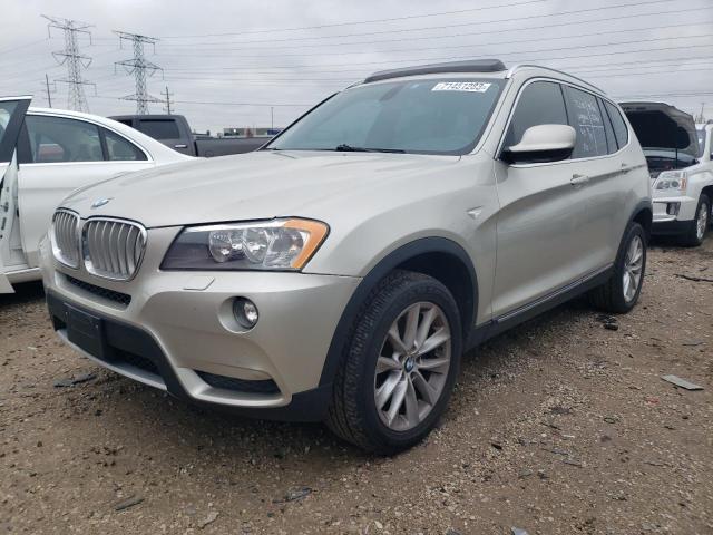 Auction sale of the 2012 Bmw X3 Xdrive28i, vin: 5UXWX5C53CL720193, lot number: 71451283