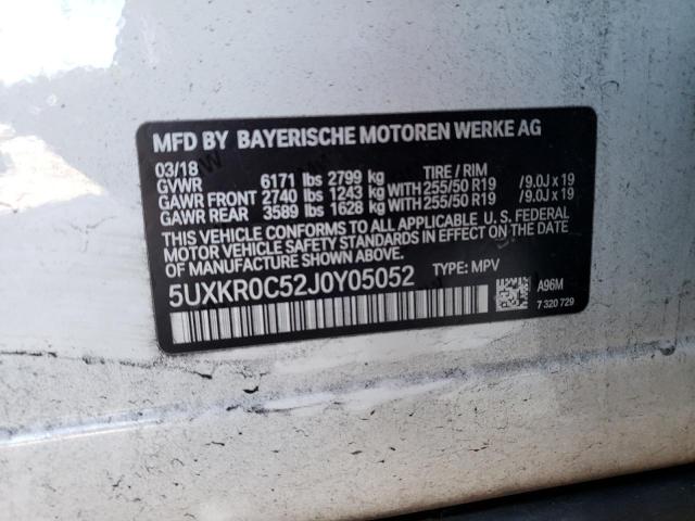 5UXKR0C52J0Y05052 BMW X5 Xdrive35i