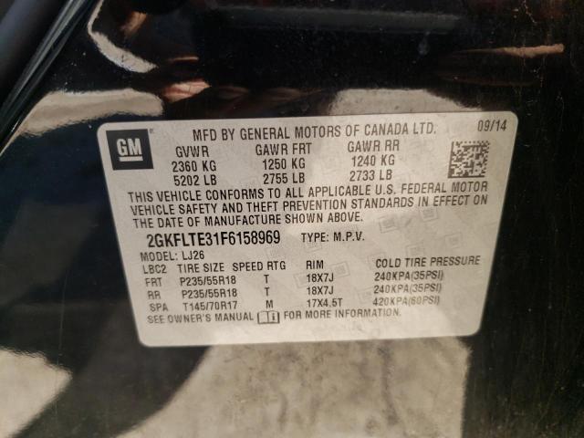 2GKFLTE31F6158969 GMC Terrain Slt