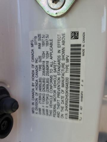 2HKRW2H53KH648200 Honda CR-V EX