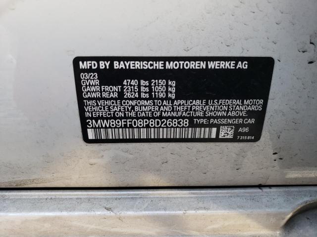 3MW89FF08P8D26838 BMW 330XI