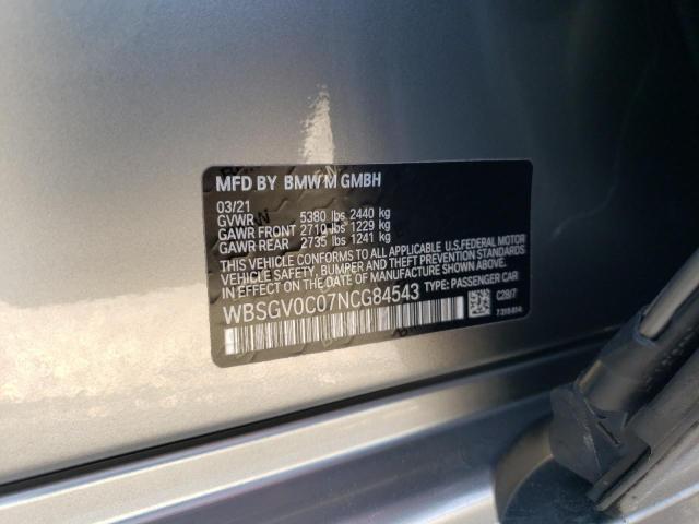 WBSGV0C07NCG84543 BMW M8
