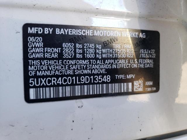5UXCR4C01L9D13548 BMW X5 Sdrive 40i