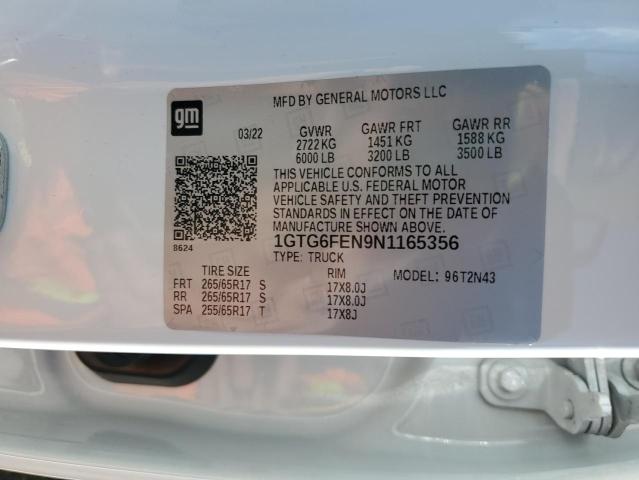 1GTG6FEN9N1165356 GMC Canyon At4