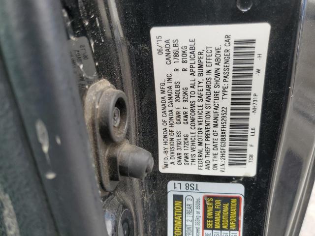 2HGFG3B8XFH529522 Honda CIVIC EX