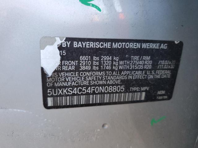 5UXKS4C54F0N08805 BMW X5 Xdrive35d