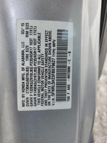 5FNRL5H23FB079627 Honda ODYSSEY LX
