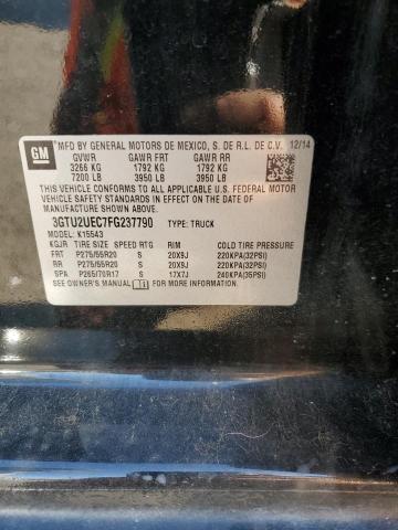 3GTU2UEC7FG237790 GMC Sierra K1500 Sle