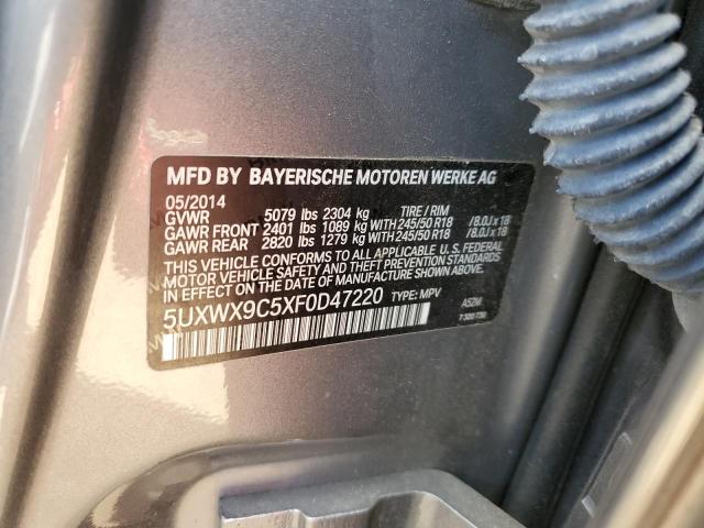 5UXWX9C5XF0D47220 BMW X3 Xdrive28i