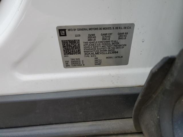 3GKALMEV1LL213994 GMC Terrain Sle