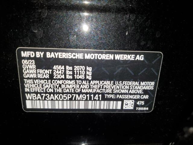 WBA73AK05P7M91141 BMW 228XI