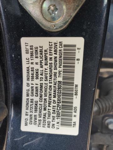 19XFC2F6XHE028058 Honda Civic Lx