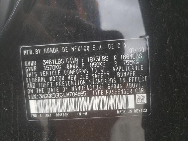 3HGGK5G62LM704865 Honda Fit Sport