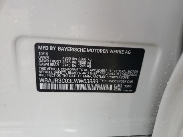 WBAJR3C03LWW63889 BMW 530 I