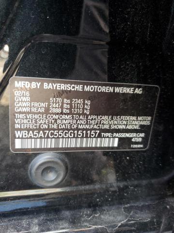 WBA5A7C55GG151157 BMW 528 XI