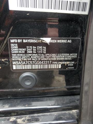 WBA5A7C57GG643317 BMW 528 XI